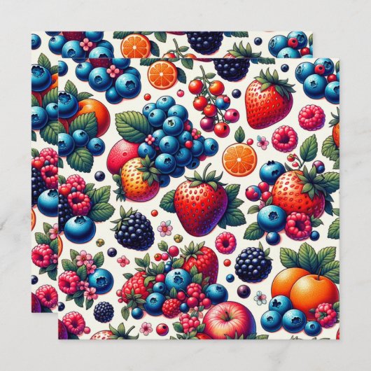 Vruchtbare harmonie: een symfonie van de beloning kaart (Voorkant / Achterkant)