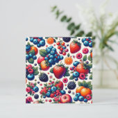 Vruchtbare harmonie: een symfonie van de beloning  kaart (Staand voorkant)