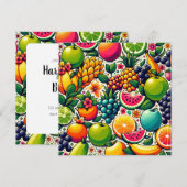 Vruchtbare Harmonie: Een symfonie van de Bounty va Kaart (Voorkant / Achterkant)