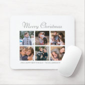 Vruchtbare kerstfamilie Foto's Holiday Modern Muismat (Met muis)