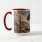 Vruchtbare lessen: Tuin van Wijsheid Koffie Mok (Links)