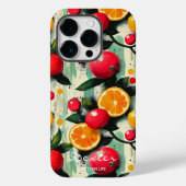 Vruchtbare levendigheid met Citrus en Berry Deligh Case-Mate iPhone Case (Achterkant)