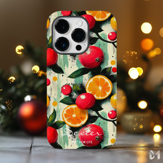 Vruchtbare levendigheid met Citrus en Berry Deligh Case-Mate iPhone 14 Pro Hoesje