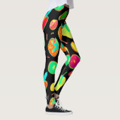 Vruchtbare Neon Visie Ontwerp Leggings (Rechts)