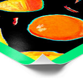 Vruchtbare Neon Visioenen Ontwerp Perfect Poster (Hoek)