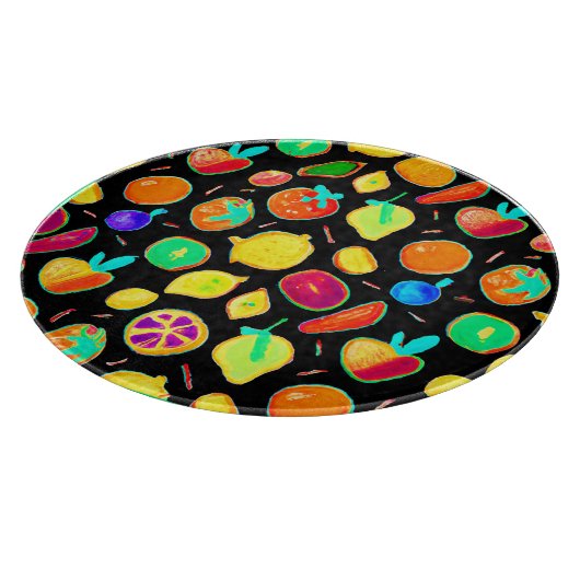 Vruchtbare Neon Visions Design Snijplank (Hoek)