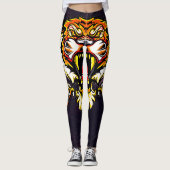 Vruchtbare roeitijger leggings (Voorkant)
