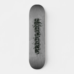 Vruchtbare Tattoo Slate Gray Ombre Persoonlijk Skateboard