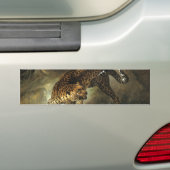 Vruchtbare wilde luipaarden (door Jean-Baptiste Ou Bumpersticker (Op auto)