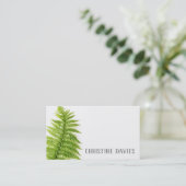 Vruchtblad, exotische plant, florale visitekaartje (Staand voorkant)