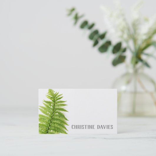 Vruchtblad, exotische plant, florale visitekaartje (Staand voorkant)