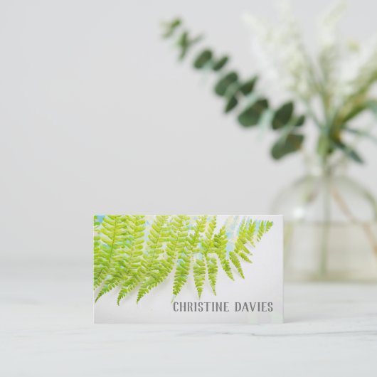 Vruchtblad, exotische plant, florale visitekaartje (Staand voorkant)