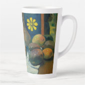 Vruchtbloemen leven nog  kunst geprogrammeerd latte mok (Rechts)