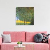 Vruchtbomen van Gustav Klimt,  Art Nouveau Canvas Afdruk (Insitu (Woonkamer))