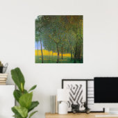 Vruchtbomen van Gustav Klimt, Art Nouveau Poster (Thuiskantoor)