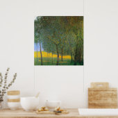 Vruchtbomen van Gustav Klimt,  Art Nouveau Poster (Keuken)