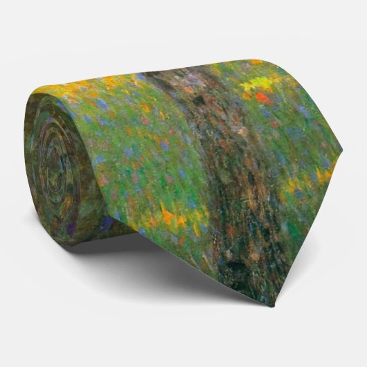 Vruchtbomen van Gustav Klimt, Art Nouveau Stropdas (Opgerold)