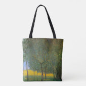 Vruchtbomen van Gustav Klimt, Art Nouveau Tote Bag (Achterkant)