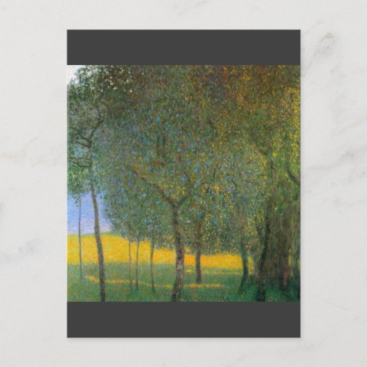 Vruchtbomen van Gustav Klimt Briefkaart (Voorkant)