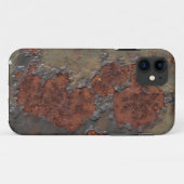 Vruchtbruine roesttextuur (bruinachtig rusten ijze Case-Mate iPhone case (Achterkant (horizontaal))