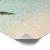 Vruchtchroomafnemer van perzikvruchtenStaat Poster (Hoek)