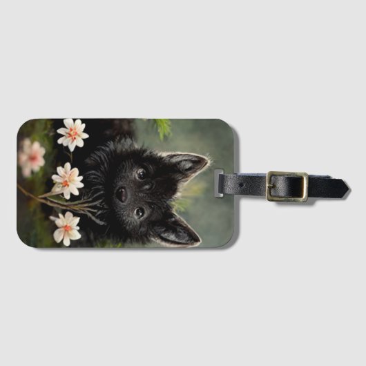 Vruchtdieren met celstaart bagagelabel (Voorkant (horizontaal))