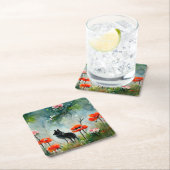 Vruchtdieren met celstaart kartonnen onderzetters (Insitu)