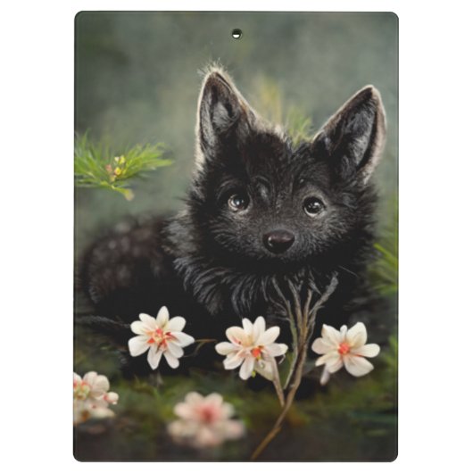 Vruchtdieren met celstaart klembord (Achterkant)