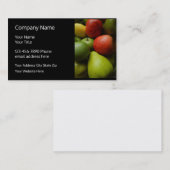 Vruchteetthema Visitekaartje (Voorkant / Achterkant)