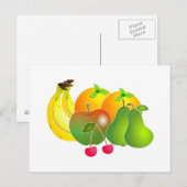 Vruchten Briefkaart (Voorkant / Achterkant)