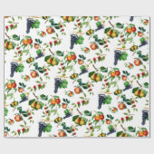 vruchten cadeaupapier (Vlak)