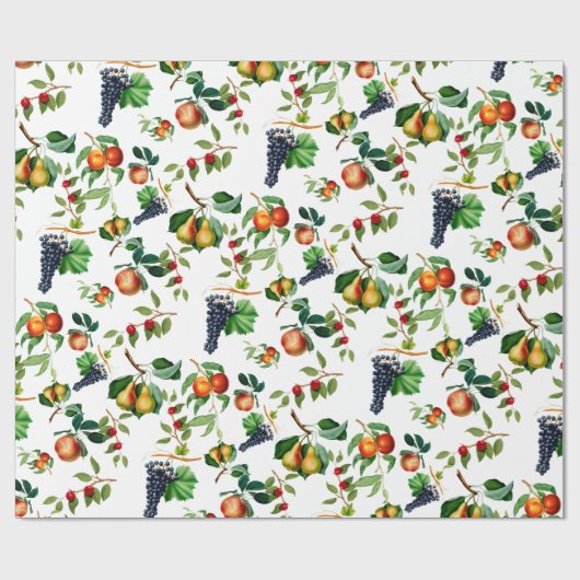  vruchten cadeaupapier (Vlak)