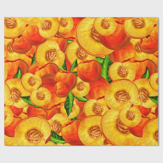 Vruchten Cadeaupapier (Vlak)