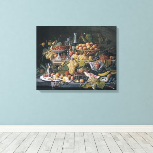 Vruchten Canvas Afdruk (Insitu (Houten vloer))