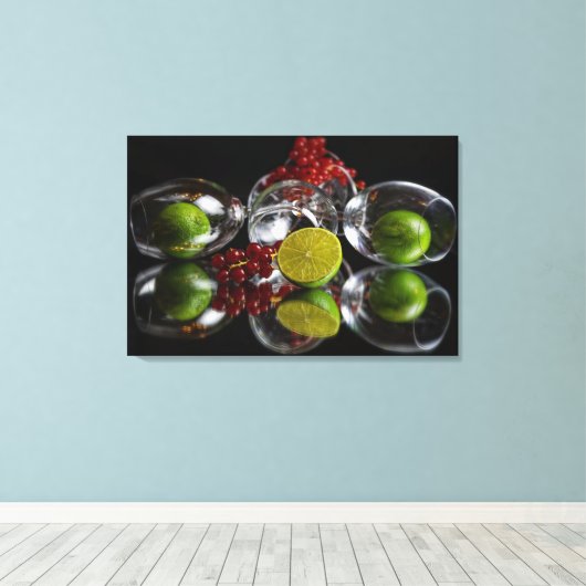 Vruchten Canvas Afdruk (Insitu (Houten vloer))