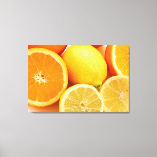 Vruchten Canvas Afdruk (Voorkant)