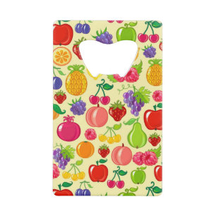 Vruchten Creditkaart Flessenopener