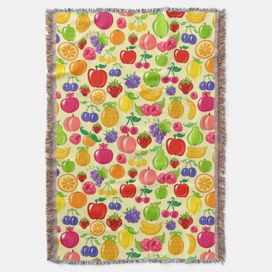 Vruchten Deken (Voorkant Verticaal)