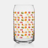 Vruchten design glazen tuimelaars (Rechts)