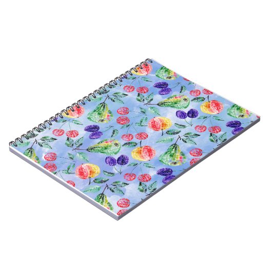 Vruchten en bessen. notitieboek (Linkerzijde)