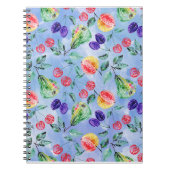 Vruchten en bessen. notitieboek (Voorkant)