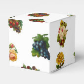 vruchten en bloemen bedankdoosjes (Voorkant Zijde)