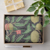  Vruchten en Bloemen Donkere Academie Tissuepapier (Geschenk)