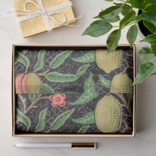  Vruchten en Bloemen Donkere Academie Tissuepapier (Geschenk)