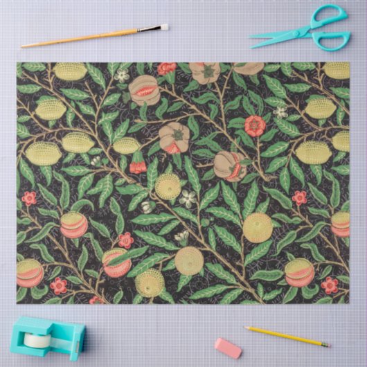 Vruchten en Bloemen Donkere Academie Tissuepapier (Craft)