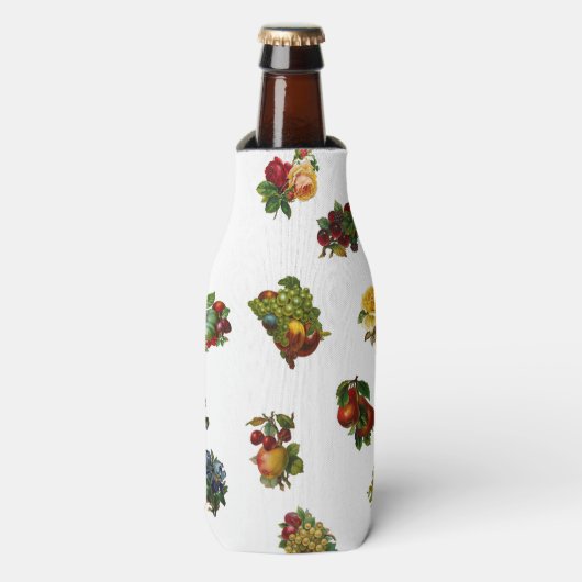 vruchten en bloemen flesjeskoeler (Fles Voorkant)