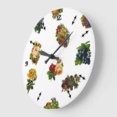 vruchten en bloemen grote klok (Hoek)