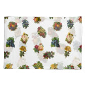  vruchten en bloemen kussensloop (Achterkant)