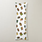  vruchten en bloemen lichaamskussen (Achterkant (Verticaal))