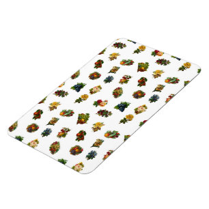  vruchten en bloemen magneet